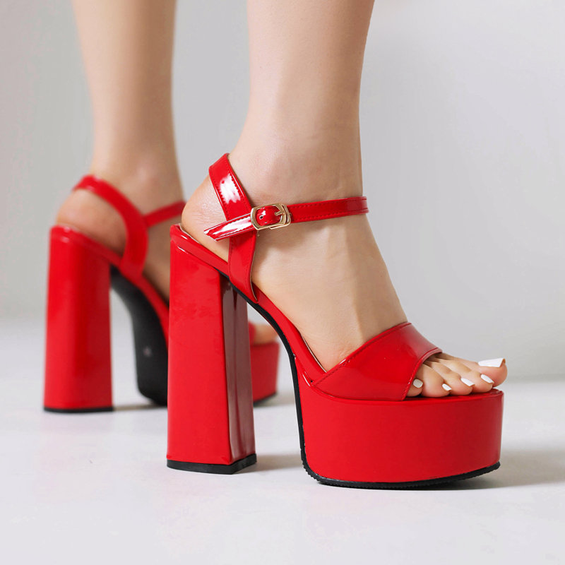 Platform Sneakers Chunky - ORCHALISA Design Women Sandals Peep Toe