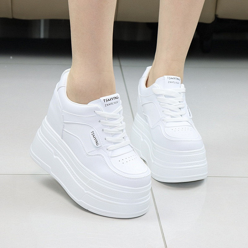 Platform Sneakers Chunky - Autumn New Women Chunky Platform Sneakers