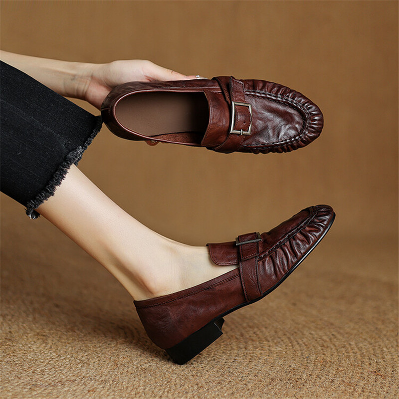 Women'S Shoes Popular - New Autumn Genuine Leather Women Pumps