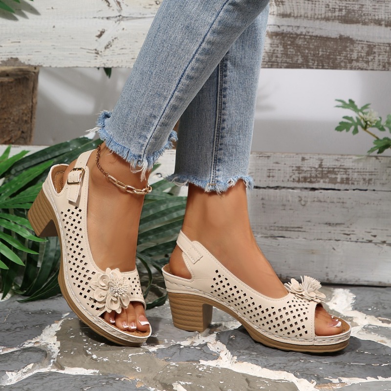 Women Chunky Heel Sandals Summ - Women'S Shoes Popular recension och pris