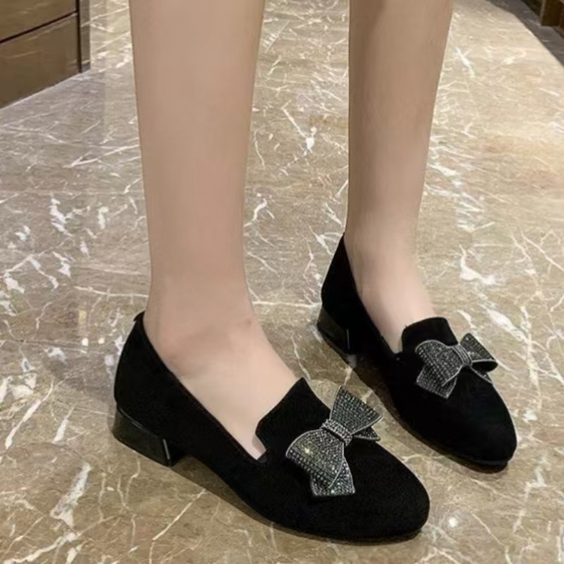 2025 Black New Fashionable Wom - Women'S Shoes Loafers Black recension och pris