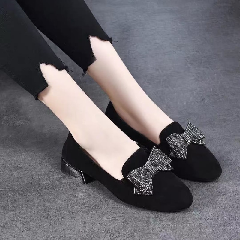 2025 Black New Fashionable Wom - Women'S Shoes Loafers Black recension och pris