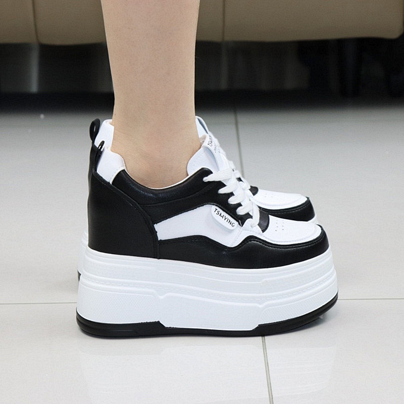 Autumn New Women Chunky Platfo - Platform Sneakers Chunky recension och pris