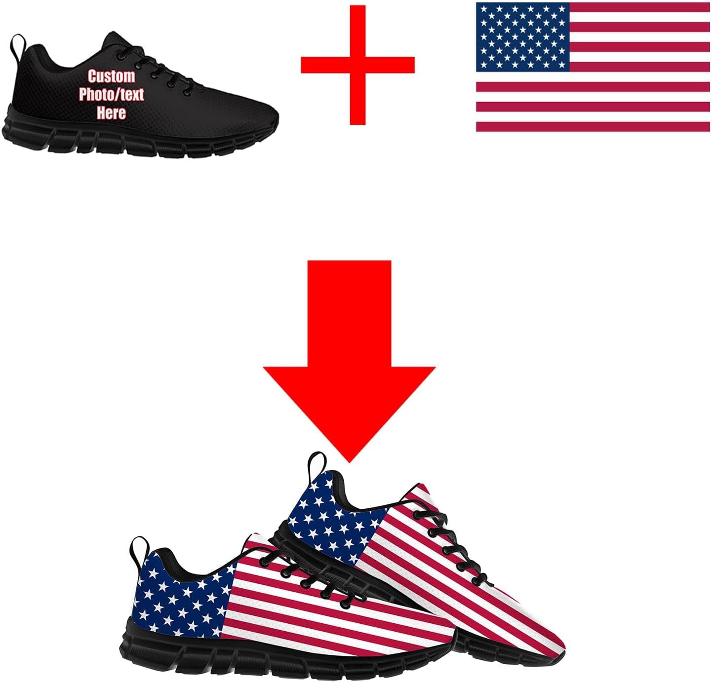 Custom Sneakers Mens Womans Sp - Women Shoes Logo recension och pris