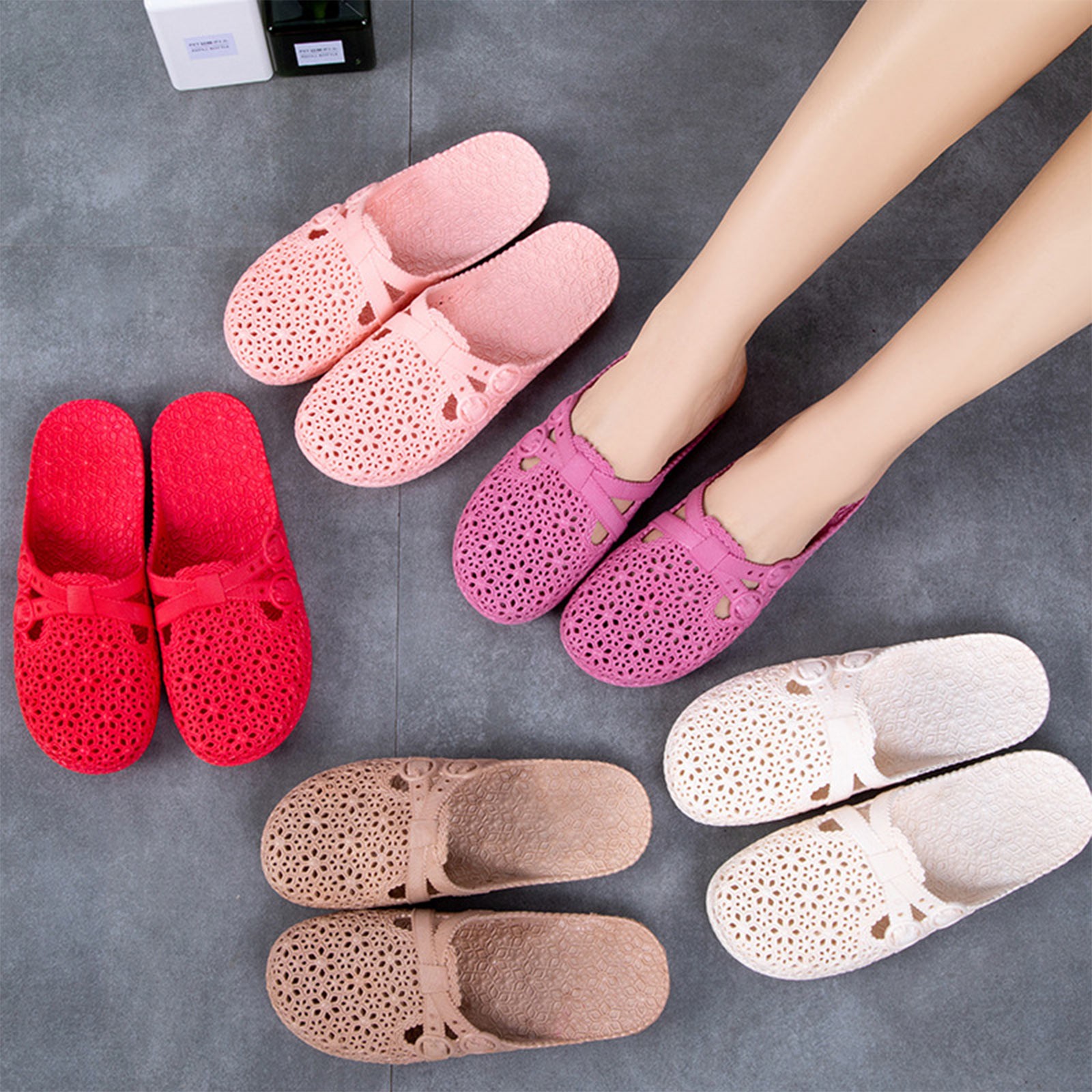 Wrap-Toe Breathable Slippers S - Women'S Shoes Popular recension och pris