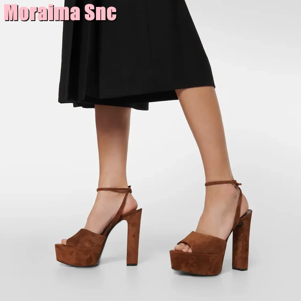 Peep Toe Platform Patent Leath - Platform Sneakers Chunky recension och pris
