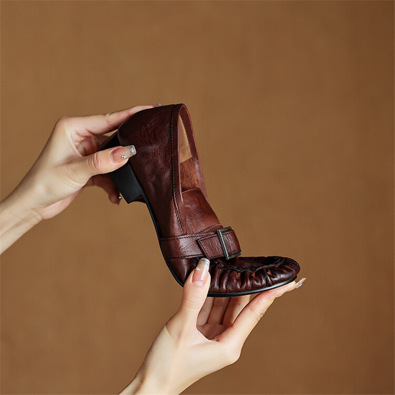 New Autumn Genuine Leather Wom - Women'S Shoes Popular recension och pris