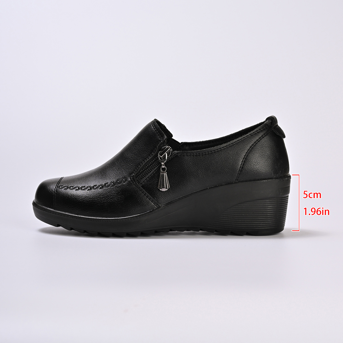 Women Genuine Leather Shoes Sp - Women'S Shoes Loafers Black recension och pris