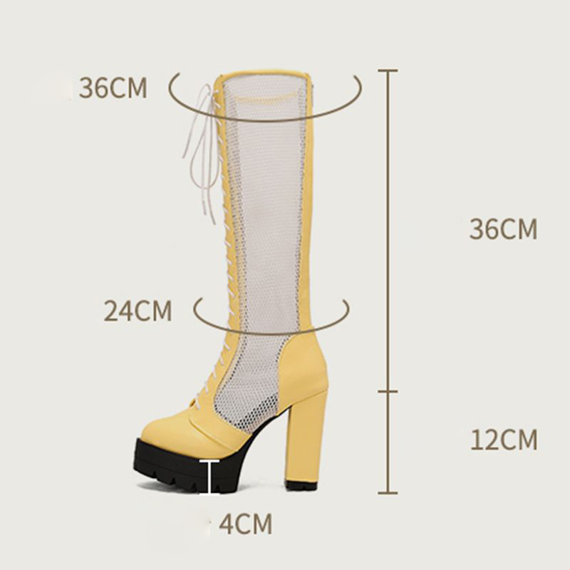 ORCHA LISA Sexy Women's Knee H - High Knee Heel Boots recension och pris