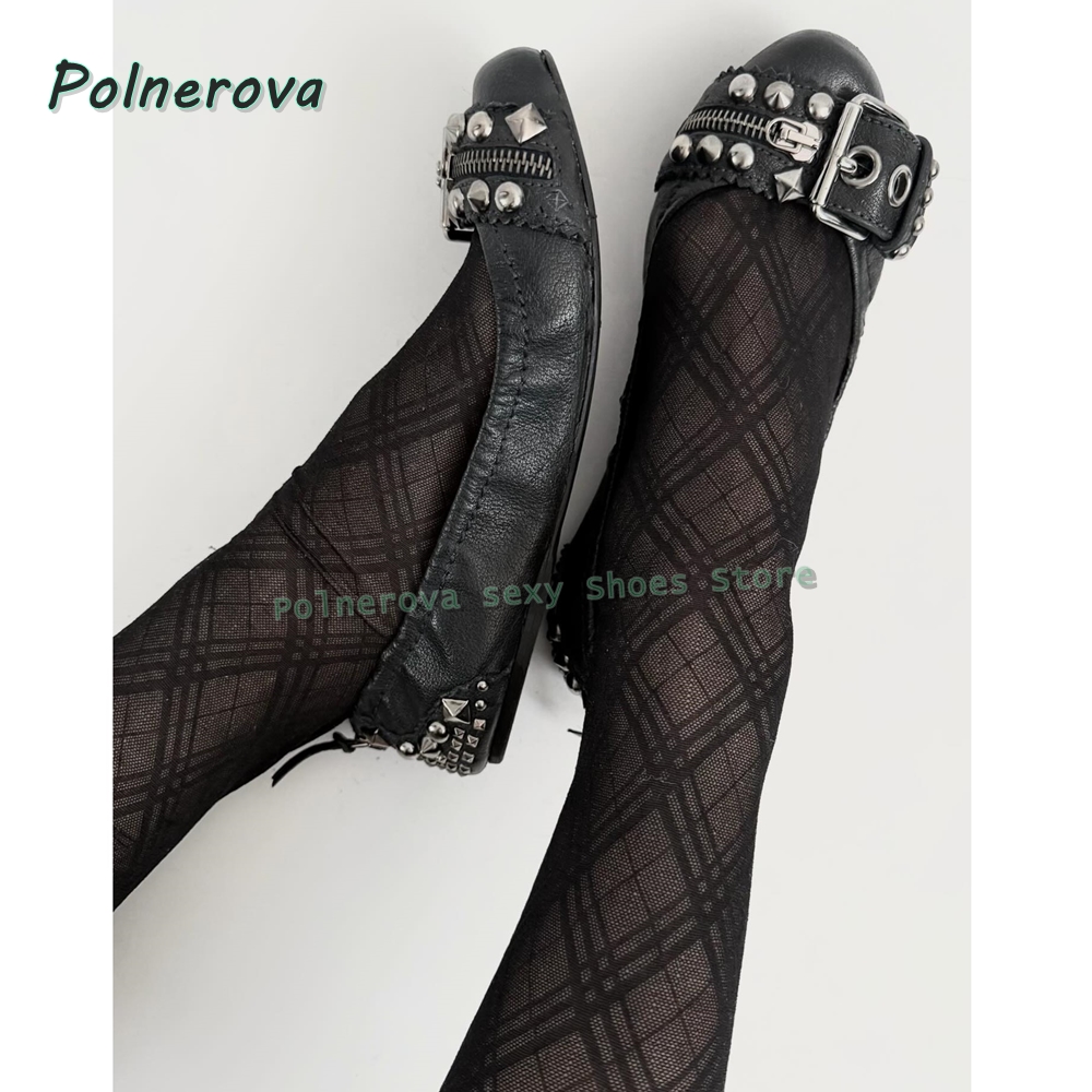 Rivet Belt Buckle Mary Jane Sh - Women'S Shoes Popular recension och pris