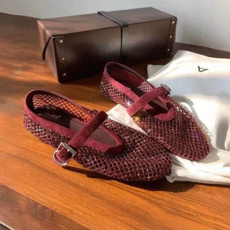 Hollow Rhinestone Baotou Sanda - Women'S Shoes Popular recension och pris