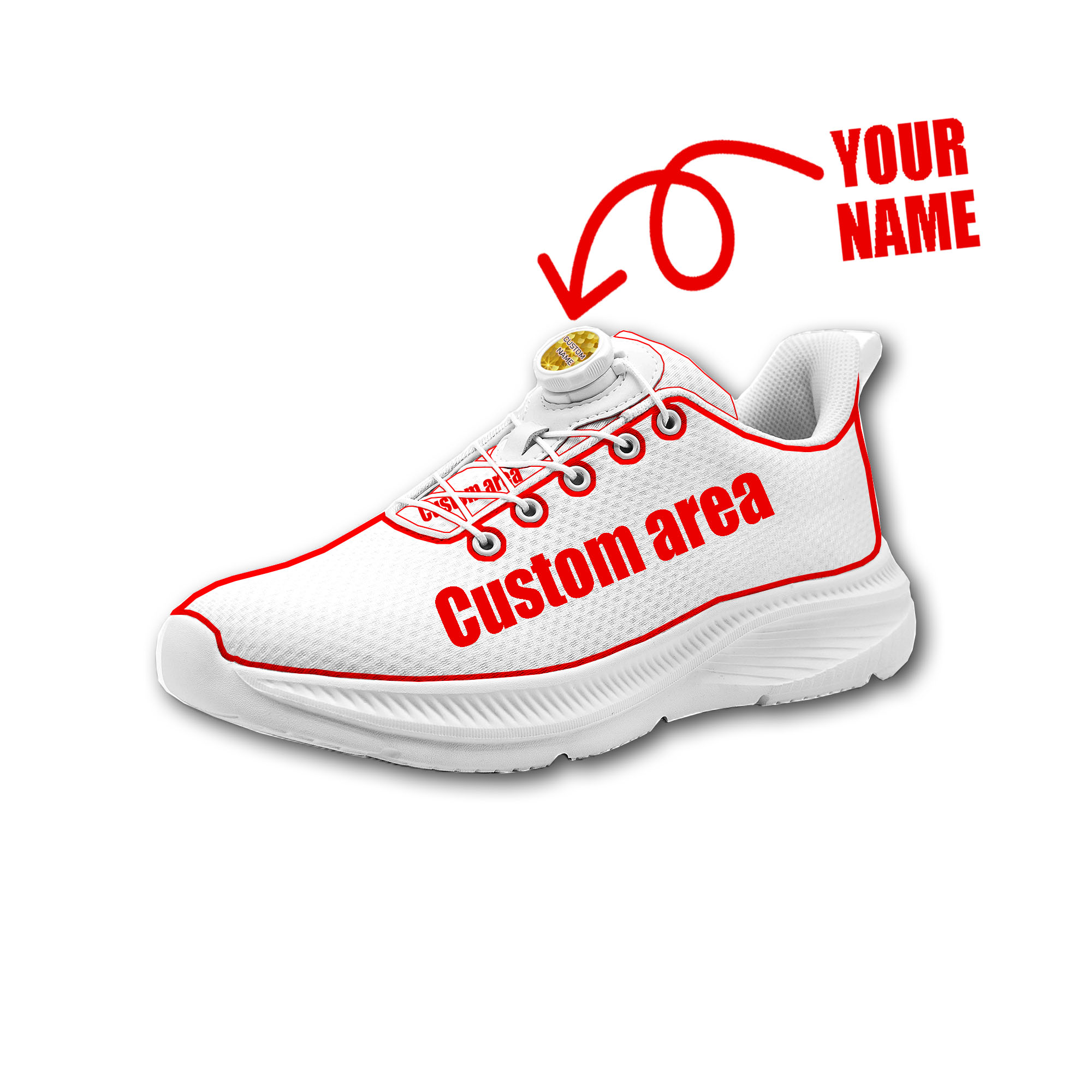 Custom Walking Shoes Men Woman - Women Shoes Logo recension och pris