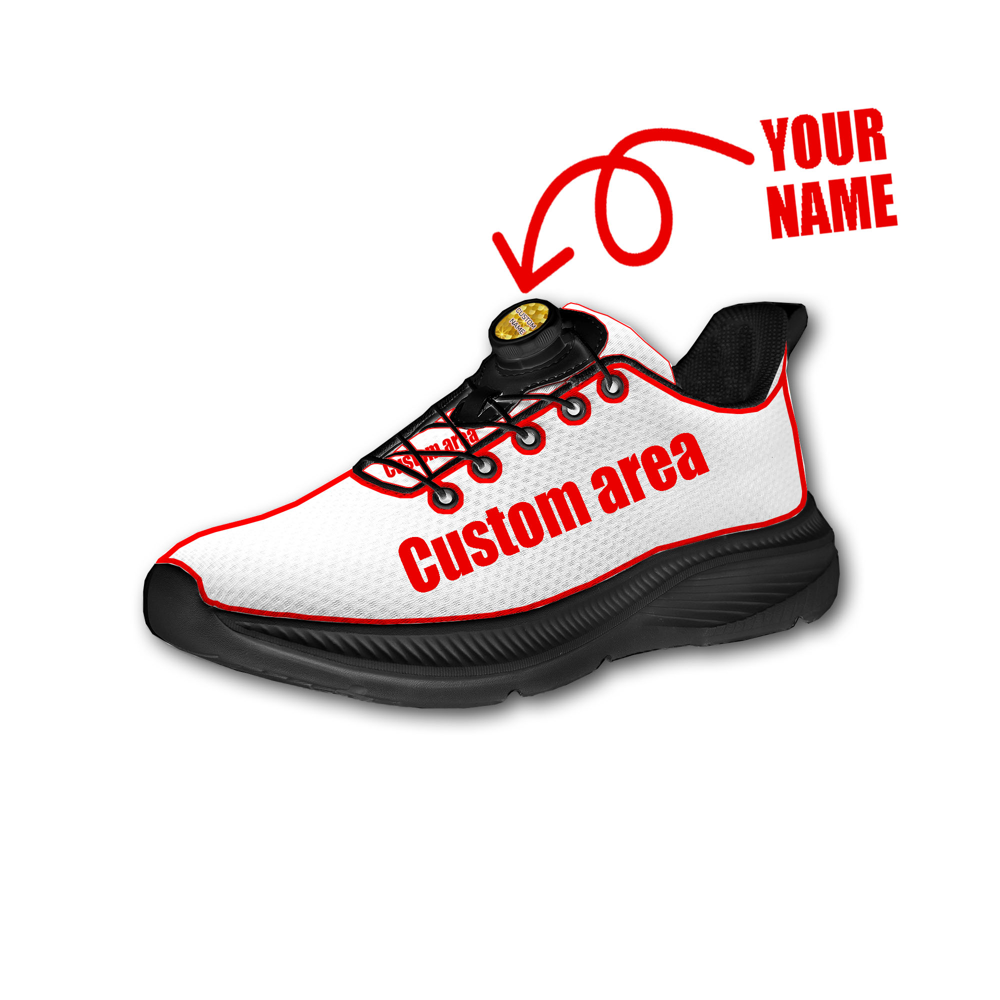 Custom Walking Shoes Men Woman - Women Shoes Logo recension och pris