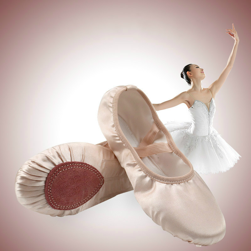 White Flesh Satin Children Bal - Women'S Xc Shoes recension och pris