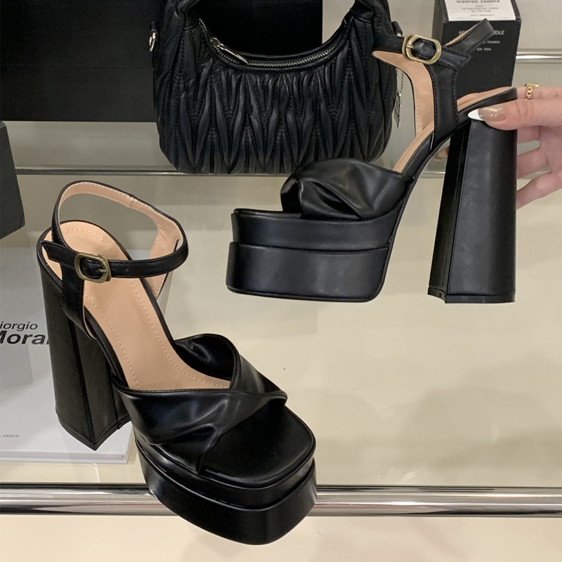 Star style Fashion Double Plat - Platform Sneakers Chunky recension och pris