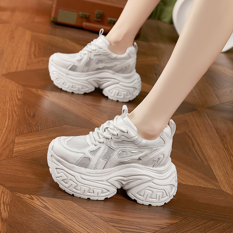 Women's Fashion Chunky Platfor - Platform Sneakers Chunky recension och pris