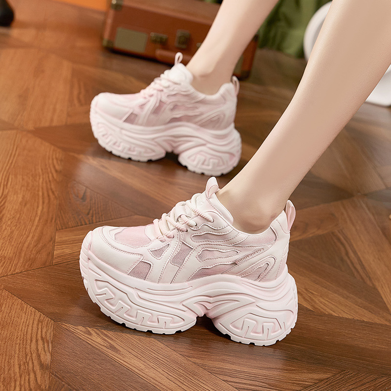 Women's Fashion Chunky Platfor - Platform Sneakers Chunky recension och pris