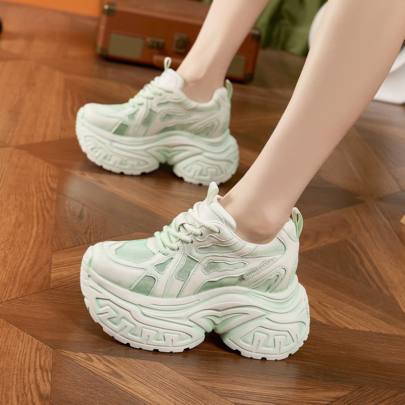 Women's Fashion Chunky Platfor - Platform Sneakers Chunky recension och pris
