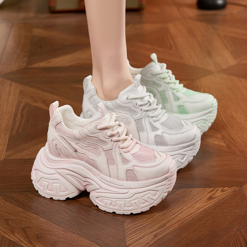 Women's Fashion Chunky Platfor - Platform Sneakers Chunky recension och pris
