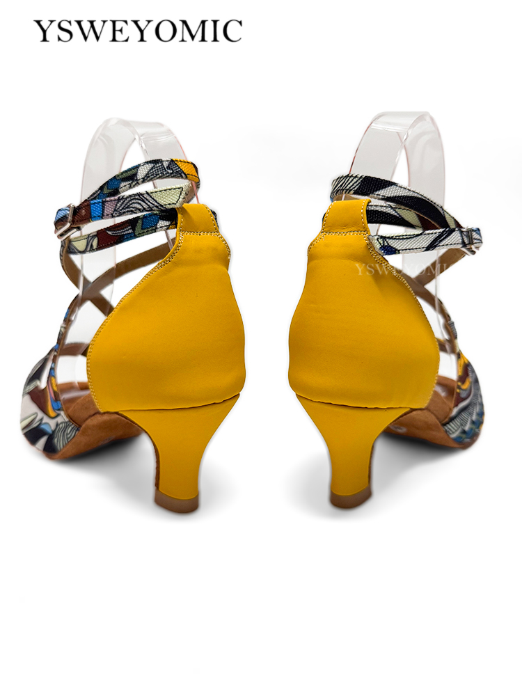 Lower Heel 6cm Ballroom Dance  - Women Shoes Logo recension och pris
